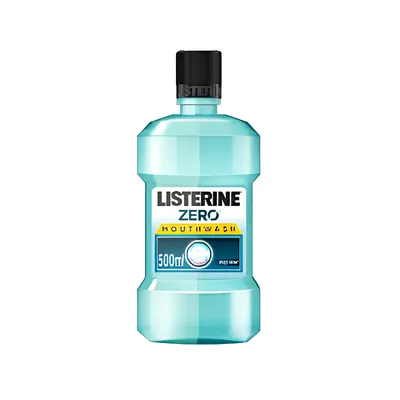 LISTERINE MOUTH WASH 500ML ZERO