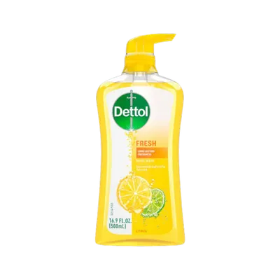 DETTOL BODY WASH 500ML IMP FRESH