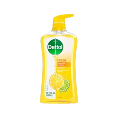 DETTOL BODY WASH 500ML IMP FRESH