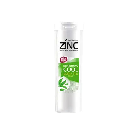 ZINC SHAMPOO 340ML REFRESHING COOL GREEN TEA