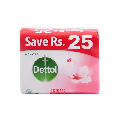 DETTOL SOAP 3PCS BUNDLE PACK 110GM SKINCARE