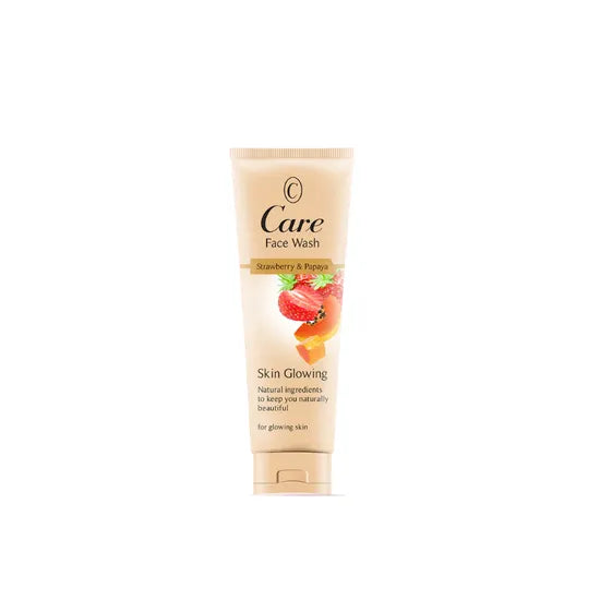 CARE FACE WASH 120ML STRAWBERRY&PAPAYA