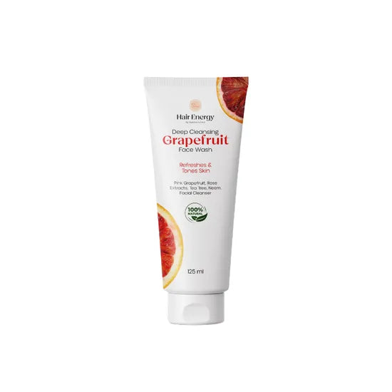HAIR ENERGY FACE WASH 125ML GRAPEFRUIT