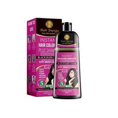 HAIR ENERGY SHAMPO PLUS CONDITIONER 250ML BLACK
