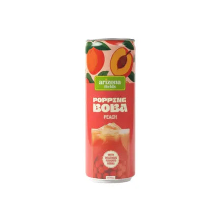 ARIZONA BOBA DRINK 250ML CAN PEACH