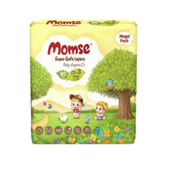 MOMSE DIAPERS MEGA 80PCS MIDI