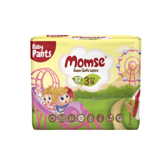 MOMSE PANTS ECONOMY 32PCS SIZE 3