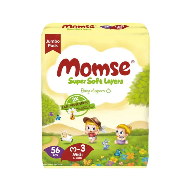 MOMSE PANTS JUMBO 56PCS SIZE 3