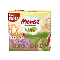 MOMSE PANTS ECONOMY 28PCS SIZE 4