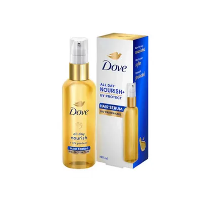 DOVE HAIR SERUM 100ML ALL DAY NOURISH+UV PROTECT