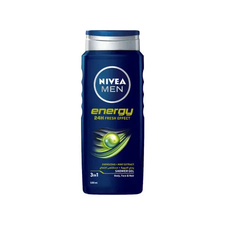 NIVEA SHOWER GEL 500ML ENERGY