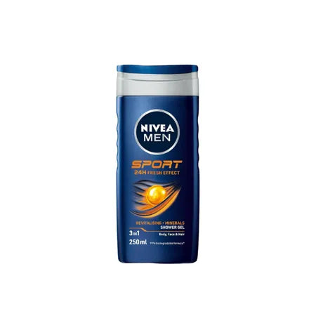 NIVEA MEN SHOWER GEL 250ML SPORT