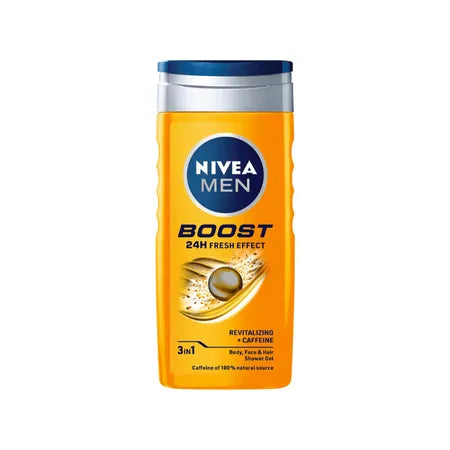 NIVEA MEN SHOWER GEL 250ML BOOST