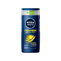 NIVEA MEN SHOWER GEL 250ML POWER