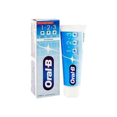 ORAL B TOOTH PASTE 75ML ACTIVE FLUORIDE