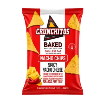 CRUNCHITOS CHIPS 75GM SPICY NACHO CHEESE