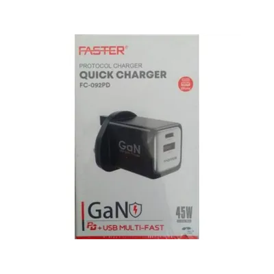 FASTER CHARGER GAN FC-092PD 45W