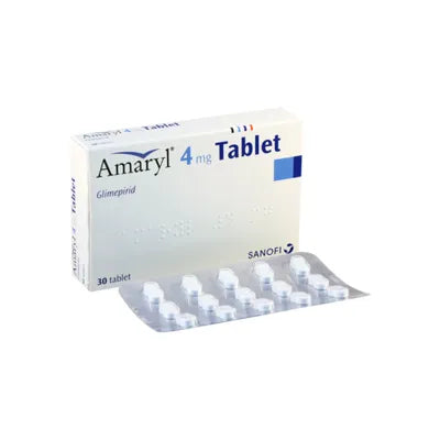 AMARYL TAB 4MG************