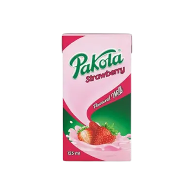 PAKOLA FLAVOUR MILK 125ML STRAWBERRY