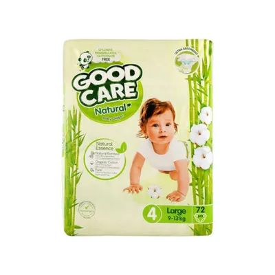 GOODCARE DIAPERS LARGE 72PCS