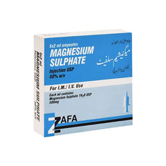 MAGNESIUM SULPHATE INJ 50%WV IV/IM 2ML