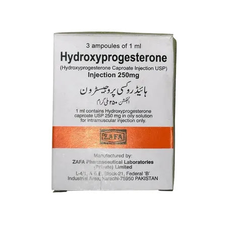 HYDROXYPROGESTERONE INJ 250MG IM