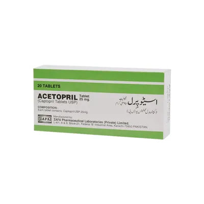 ACETOPRIL TAB 25MG