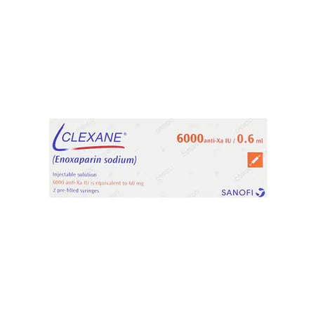 CLEXANE INJ 6000ANTI-XA IU/0.6ML ***   14
