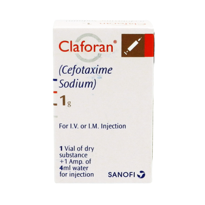 CLAFORAN INJ 1GM IV/IM