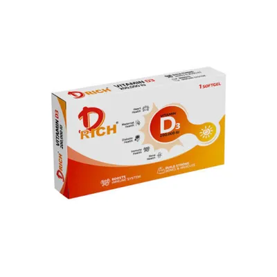 Yummy Gummy  D RICH CAP SOFT GEL 1S