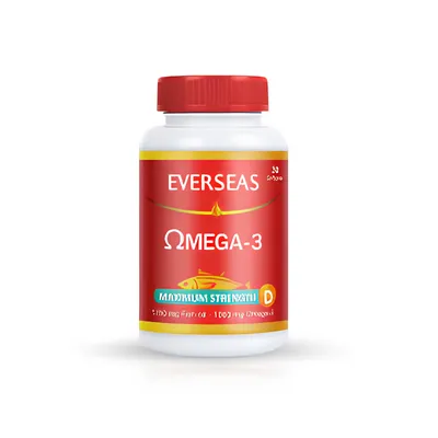 Yummy Gummy  EVERSEAS CAP OMEGA 3 M S 30S