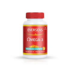 Yummy Gummy  EVERSEAS CAP OMEGA 3 M S 30S