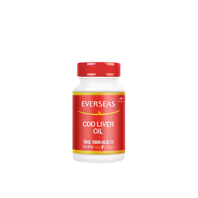 Yummy Gummy  EVERSEAS CAP CODLIVER 60S