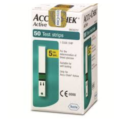 ACCUCHEK ACTIVE STRIP 50S ***