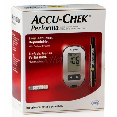 ACCUCHEK PERFORMA METER  (BLOOD GLUCOSE MONITORING SYSTEM)