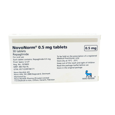 NOVONORM TAB 0.5MG