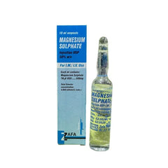 MAGNESIUM SULPHATE INJ 50%WV IV/IM 10ML