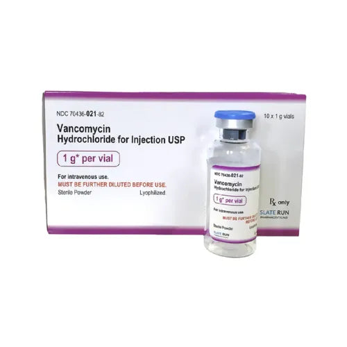 VANCOMYCIN INJ 1GM IV ***
