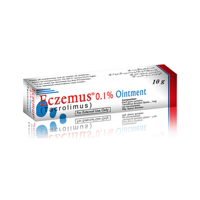 ECZEMUS OINTMENT 10GM 0.1%*********