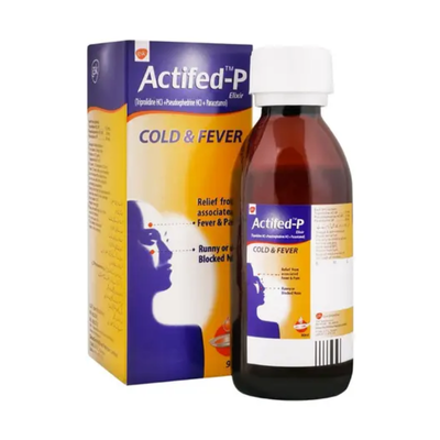 ACTIFED SYP P 90ML