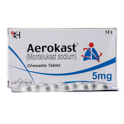 AEROKAST TAB 5MG CHEWABLE