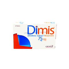 DIMIS TAB 75/200MCG
