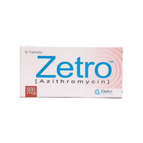 ZETRO TAB 500MG