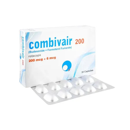 COMBIVAIR CAP ROTA 200MCG/6MCG