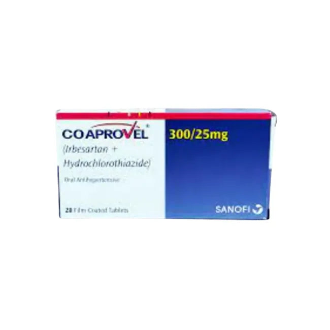 COAPROVEL TAB 300MG/25MG ***