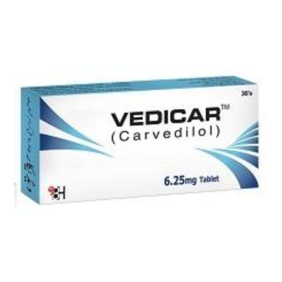 VEDICAR TAB 6.25MG