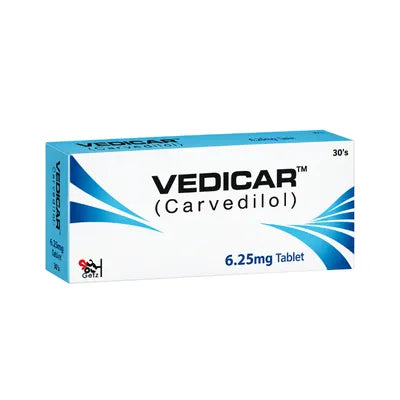 VEDICAR TAB 6.25MG