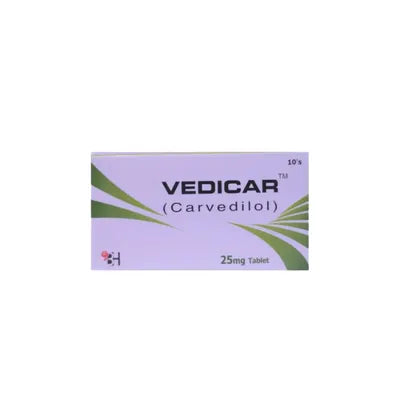 VEDICAR TAB 25MG