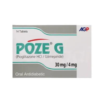 POZEG TAB 30/4MG