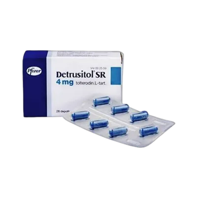 DETRUSITOL CAP 4MG SR ***